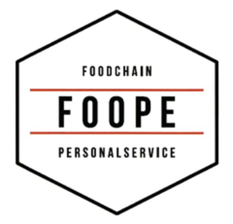 FOODCHAIN FOOPE PERSONALSERVICE Logo (DPMA, 16.08.2018)