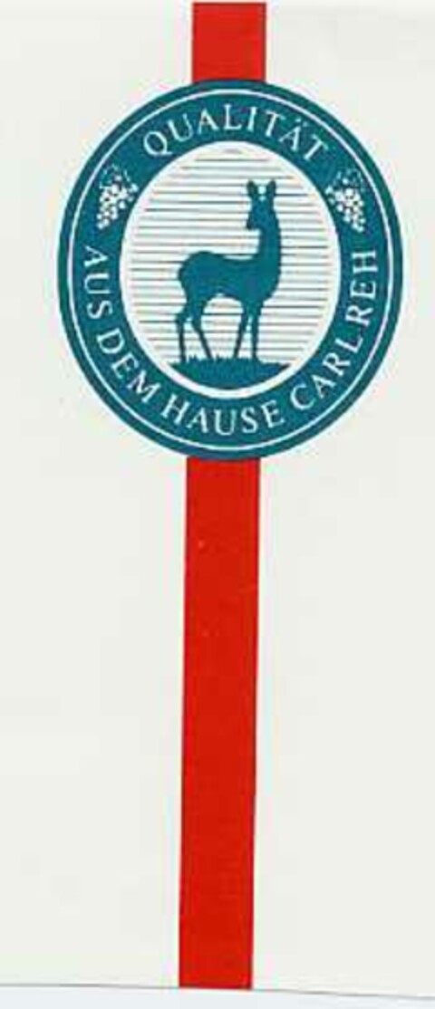 QUALITÄT AUS DEM HAUSE CARL REH Logo (DPMA, 09.08.2002)