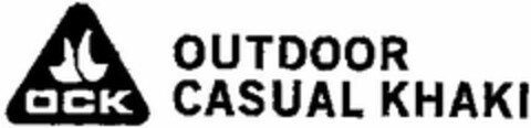 OUTDOOR CASUAL KHAKI OCK Logo (DPMA, 07.11.2003)