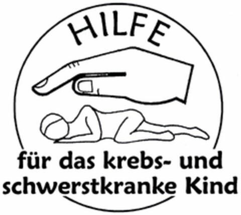 HILFE für das krebs- und schwerstkranke Kind Logo (DPMA, 29.07.2004)
