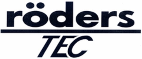 röders TEC Logo (DPMA, 14.12.2004)