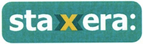 staxera: Logo (DPMA, 04.08.2005)