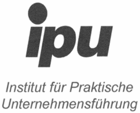 ipu Institut für Praktische Unternehmensführung Logo (DPMA, 01/20/2006)