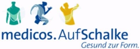 medicos.AufSchalke Gesund zur Form. Logo (DPMA, 05.05.2006)