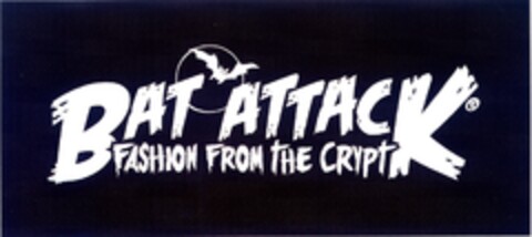 BAT ATTACK FASHION FROM THE CRYPT Logo (DPMA, 06.05.2006)