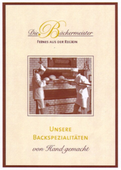 Die Bäckermeister Logo (DPMA, 11.01.2007)