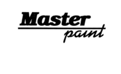 Master paint Logo (DPMA, 25.01.1995)