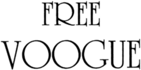 FREE VOOGUE Logo (DPMA, 17.05.1995)