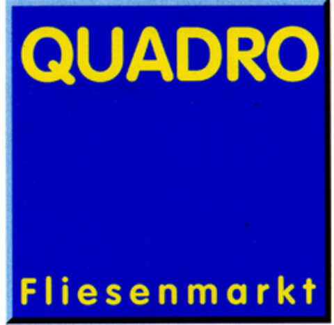 QUADRO Fliesenmarkt Logo (DPMA, 24.10.1996)