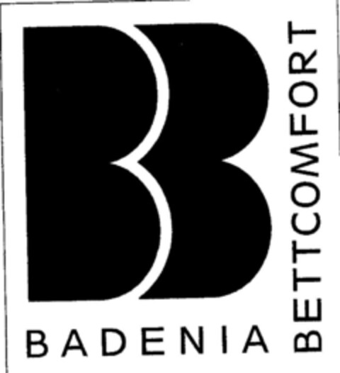 BADENIA BETTCOMFORT Logo (DPMA, 04.12.1997)