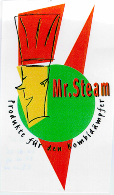 Mr. Steam Logo (DPMA, 03/23/1998)