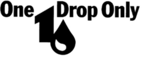 One 1 Drop Only Logo (DPMA, 20.03.1998)