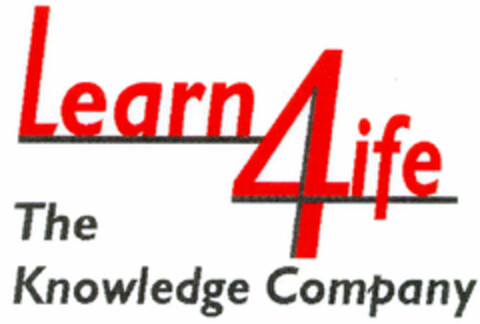 Learn4Life The Knowledge Company Logo (DPMA, 10/26/1999)