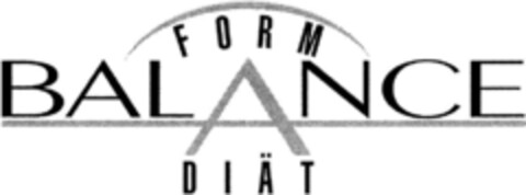 FORM BALANCE DIÄT Logo (DPMA, 08/31/1994)