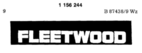 FLEETWOOD Logo (DPMA, 05/24/1989)