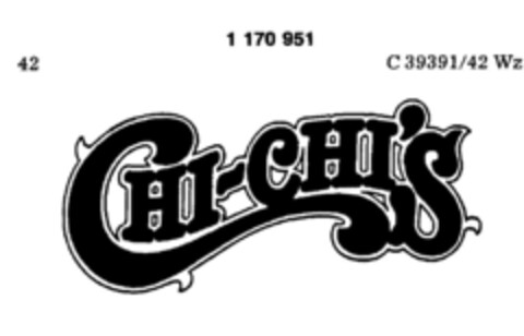 CHI-CHI'S Logo (DPMA, 20.07.1989)