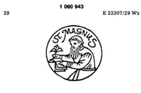 ST. MAGNUS Logo (DPMA, 06/24/1981)