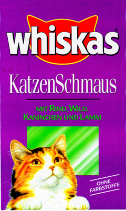 whiskas KatzenSchmaus Logo (DPMA, 01.06.1991)