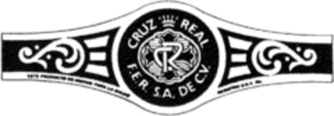 CRUZ REAL F.E.R. Logo (DPMA, 12/09/1989)