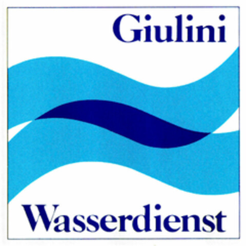 Giulini Wasserdienst Logo (DPMA, 09/21/1988)