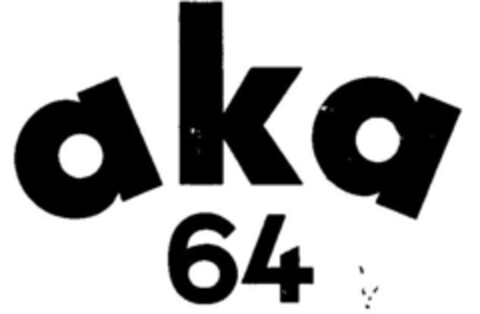 aka 64 Logo (DPMA, 06.04.1965)