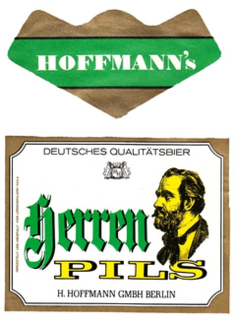 HOFFMANN's Herren PILS Logo (DPMA, 29.06.1970)