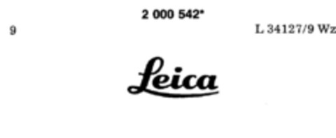 Leica Logo (DPMA, 22.12.1990)