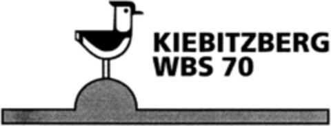 KIEBITZBERG WBS 70 Logo (DPMA, 22.06.1994)