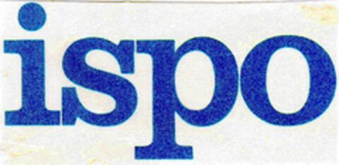 ispo Logo (DPMA, 05.03.1975)