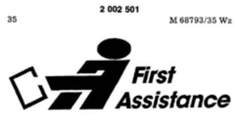 A First Assistance Logo (DPMA, 29.11.1990)