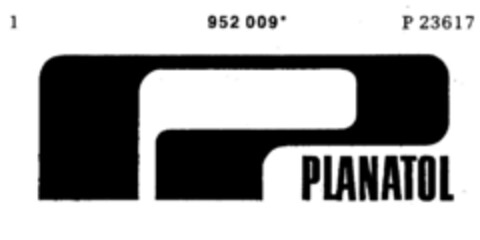 PLANATOL Logo (DPMA, 10.03.1976)