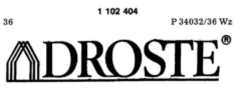 DROSTE Logo (DPMA, 07/04/1986)