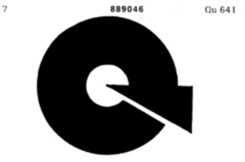 Q Logo (DPMA, 31.10.1969)