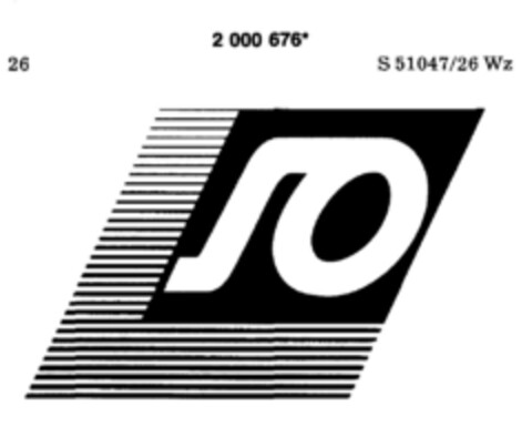 SO Logo (DPMA, 20.10.1990)
