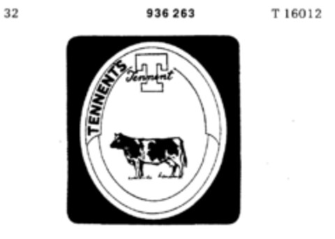 TENNENT`S Logo (DPMA, 12/11/1973)