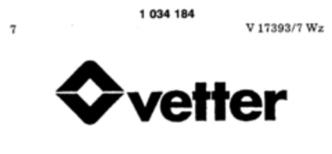 vetter Logo (DPMA, 15.01.1981)