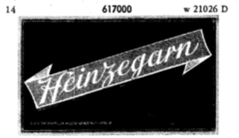 Heinzegarn Logo (DPMA, 10.08.1949)