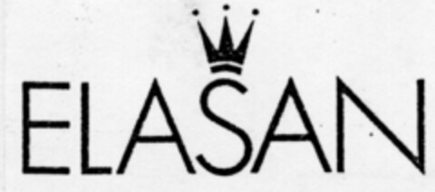 ELASAN Logo (DPMA, 12.10.1989)