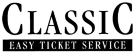 CLASSIC EASY TICKET SERVICE Logo (DPMA, 08.08.2000)