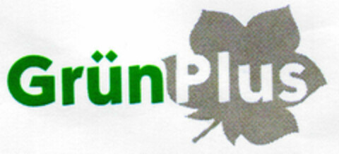 GrünPlus Logo (DPMA, 04.01.2001)