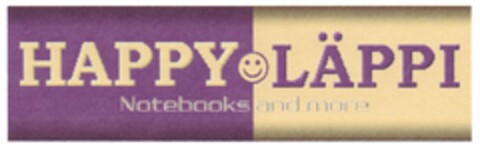 HAPPY LÄPPI Notebooks and more Logo (DPMA, 17.01.2008)