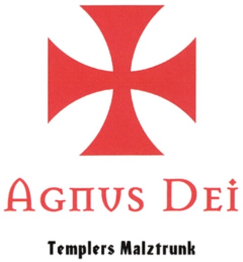 AGNUS DEI Templers Malztrunk Logo (DPMA, 08.08.2008)