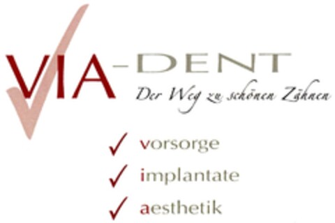 VIA-DENT Logo (DPMA, 18.03.2010)