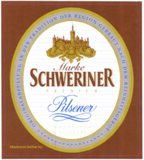 SCHWERINER PREMIUM Pilsener Logo (DPMA, 06.09.2011)