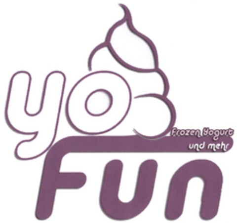 YO FUN Frozen Yogurt und mehr Logo (DPMA, 07.01.2012)