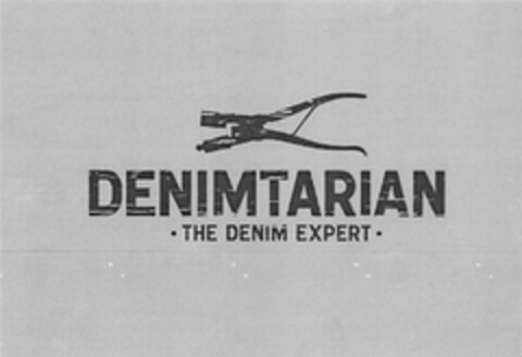 DENIMTARIAN · THE DENIM EXPERT · Logo (DPMA, 07/20/2012)