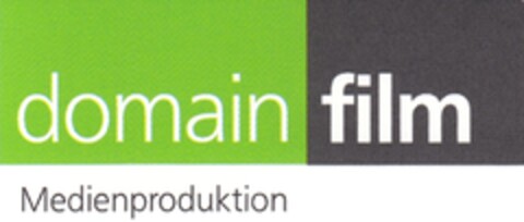 domain film Medienproduktion Logo (DPMA, 08/27/2012)