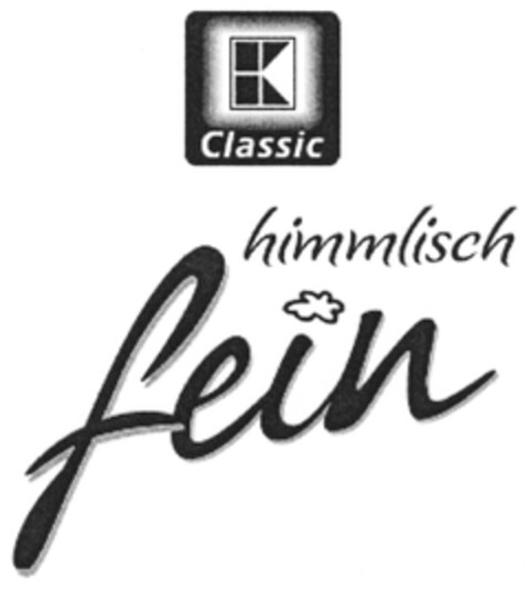 K Classic himmlisch fein Logo (DPMA, 12/21/2012)