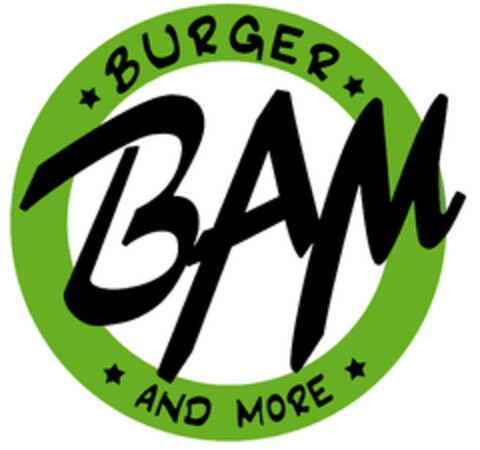 BURGER AND MORE BAM Logo (DPMA, 11.03.2014)