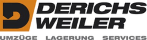 DERICHSWEILER UMZÜGE LAGERUNG SERVICE Logo (DPMA, 28.10.2016)